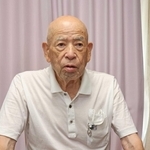 「８１年前の記憶が頭に焼き付いている」と話す近藤正平さん＝明石市藤江