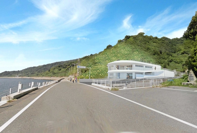 新管理棟のイメージ＝南あわじ市灘黒岩