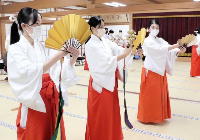 前立天冠 巫女 伊勢神宮 巫女頭飾り 巫女舞 神楽 神社