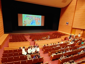 映画上映会の様子