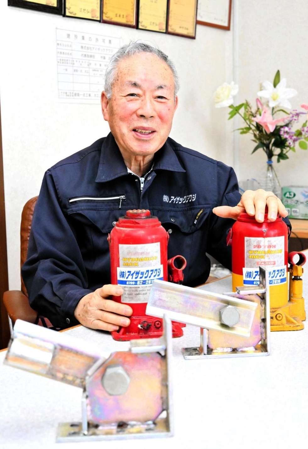 能登半島地震　被災家屋再生に独自工法「建て起こし」伝えたい　78歳の建築業・竹森勲夫さん　「最後の仕事」と現地へ