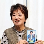 長男大介さんのことを話す山本佳代さん＝淡路市斗ノ内