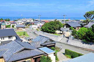 地価が上昇した淡路市尾崎の住宅地