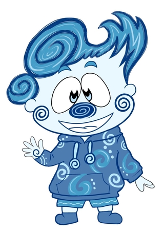 松島聡さんが考案したキャラクター「淡路うず助」（（ｃ）Ｓｏ　Ｍａｔｓｕｓｈｉｍａ／ＳＴＡＲＴＯ　ＥＮＴＥＲＴＡＩＮＭＥＮＴ）