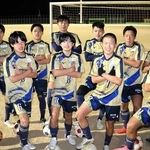 さらなる飛躍を目指す「ＡＷＡＪＩ　ＵＮＩＴＥＤ」の３年生メンバー＝南あわじ市市青木