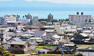 住宅地の上昇率が県内トップだった淡路市の浦地区