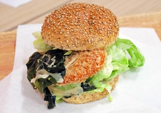 レタスのバーガー