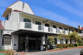 ４４年の運営を終えた五色県民健康村健康道場。延べ約３万７千人が利用した＝洲本市五色町都志大日