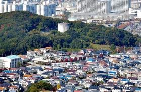 神戸連続児童殺傷事件の舞台になった通称「タンク山」＝神戸市須磨区