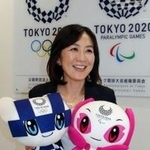 東京五輪・パラリンピック組織委員会広報局の岩元里奈さん＝東京都港区、虎ノ門ヒルズ