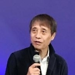 約半世紀の活動を振り返る安藤忠雄さん＝東京都港区、国立新美術館