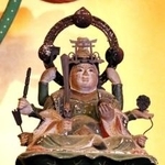 マツコ・デラックスさんに似ているとうわさの弁天様＝智禅寺