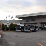 レース中に選手が死亡する事故があった尼崎競艇場＝９日午後、兵庫県尼崎市水明町