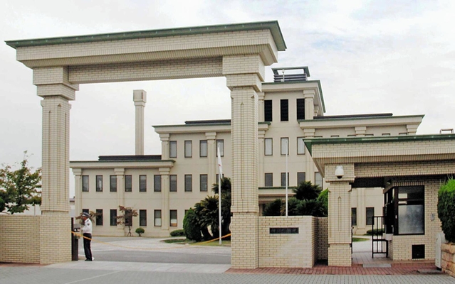 神戸刑務所＝明石市大久保町森田