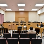 妹と弟の判決公判が開かれた法廷＝神戸地裁姫路支部（代表撮影）