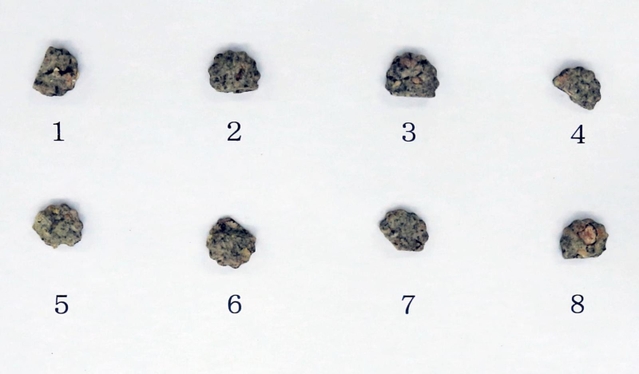 押収された大麻入りのクッキー＝１５日、兵庫県警本部