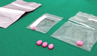 押収された合成麻薬ＭＤＭＡ＝神戸市中央区新港町、神戸税関