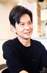 津田昌太朗さん。地元姫路市で１０月２３日にある「姫路サウンドトポロジー」も応援しているという