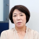 「コーダやろう者も十人十色。筆談の不得意な人もいる。いろいろな方法で接してほしい」と話す安田幸子さん＝神戸市中央区