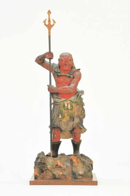 重要文化財「広目天眷属像」　康円　１２６７（文永４）年　静嘉堂文庫美術館　通期展示