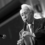 北村英治（神戸ジャズストリート実行委員会提供）