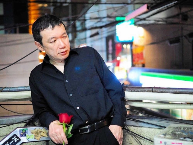 上映する２作品に俳優としても出演している白澤康宏監督