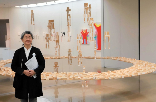 人間、生命たたえ創作60年 宝塚在住の美術家・中辻悦子さん