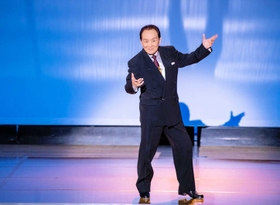 ７５周年記念公演に出演する中野章三さん