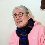 「日本語のロックをつくるという命題があった」と、はっぴいえんどについて語る松本隆＝神戸市中央区