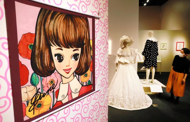 日本の「カワイイ」文化を多彩に紹介 神戸で内藤ルネさん作品展 初公開