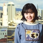 アイドルから俳優に転身し、舞台など活動のやりがいを語る田村芽実さん＝神戸新聞社（撮影・中西幸大）