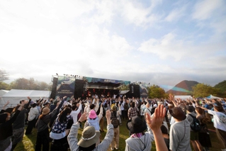 新型コロナ５類移行後に開催された「アリフジ　ウィークエンダーズ」＝三田市尼寺、有馬富士公園（ＰｈｏｔｏｂｙＨｉｒｏｓｈｉ＿Ｍａｅｄａ）