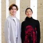 「貞松・浜田バレエ団の踊りは切れ味がいい」と評する中村恩恵さん（右）と水城卓哉さん＝西宮市、県立芸術文化センター