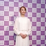 退団会見に臨んだ月組トップ娘役・海乃美月＝宝塚市栄町１、宝塚大劇場（撮影・長嶺麻子）