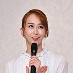退団会見に挑んだ月組トップ娘役・海乃美月＝宝塚市栄町１、宝塚大劇場（撮影・長嶺麻子）