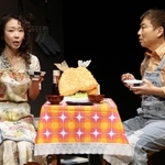 「台所のエレクトラ」の一場面（撮影・齋藤耕路さん、清流劇場提供）