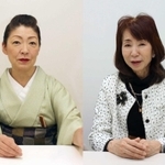いま宝歌歌劇団に思うことを語った桂あやめさん（左）と玉岡かおるさん