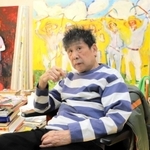 迷いながら描くプロセスが「生きがいになる」と語った横尾忠則さん＝東京都内