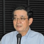 「頭頸部がん」について語る丹生健一教授＝神戸市灘区岩屋北町１、兵庫県予防医学協会健診センター