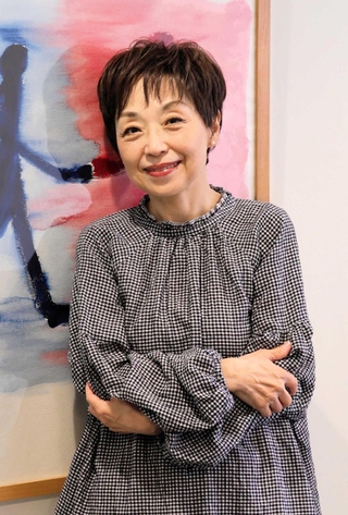 代表曲「わが麗しき恋物語」の制作秘話を語ったクミコ＝大阪市内