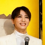 「95期で本当に幸せだった。それぞれが活動している姿を見て誇りに思う」と同期への思いを語る星組トップスターの礼真琴さん＝大阪市北区茶屋町、ホテル阪急インターナショナル