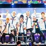 コヤブソニックに初出演し、会場を沸かせた「ＷＥＳＴ．」＝９月１４日、インテックス大阪（吉本興業提供）