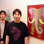 ＡＫｉさんと父の木下昭さん（左）＝神戸市灘区六甲山町南六甲