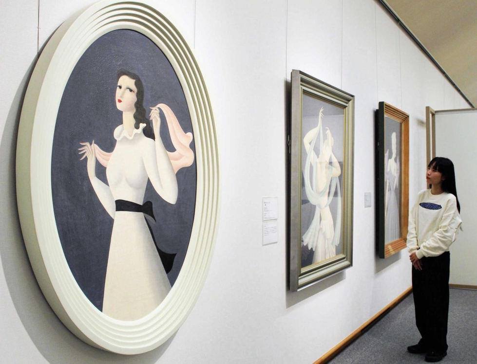 東郷青児の美と叙情、70点でたどる 神戸で特別展、12月15日まで|文化