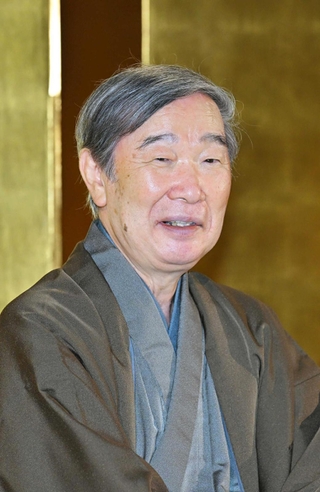 文楽への思いを語る吉田和生さん＝大阪市中央区、国立文楽劇場（撮影・斎藤雅志）