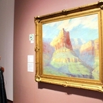デウィット・パーシャル「ハーミット・クリーク・キャニオン」（１９１０～１６年、ウスター美術館蔵）＝大阪市阿倍野区、あべのハルカス美術館