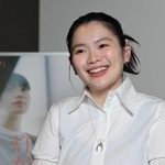 「神戸の街、人が大好きになった」と語る富田望生さん＝大阪市淀川区十三本町１、シアターセブン（撮影・斎藤雅志）