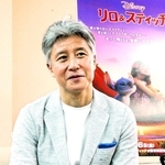 国内での映画興行の動向などについて語るウォルト・ディズニー・ジャパン　ゼネラルマネージャー、佐藤英之さん＝大阪市中央区