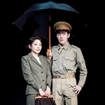 「ＷＡＲ　ＢＲＩＤＥ」で桂子・ハーンを演じる奈緒（左）とフランク・ハーンを演じるウエンツ瑛士＝提供写真（撮影・田中亜紀）