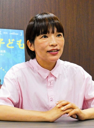 映画「ふつうの子ども」の呉美保監督＝大阪市北区
